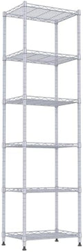REGILLER 6 Wire Shelving Steel Storage Rack Adjustable Unit Shelves by REGILLER