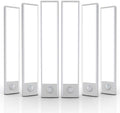 6 Pack Under Cabinet Lighting Wireless, 32 LED Rechargeable Battery Motion by BuyNow