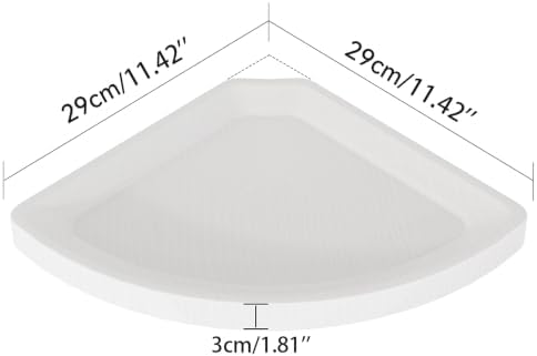 YMYNY Set of Corner Floating Shelves - Image 3