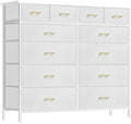 VASICAR Chest of Drawers for Bedroom 12 Deep Drawers Tall Fabric Dresser by VASICAR