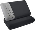 Standard Size Memory Foam Pillows 2 Pack Black, Support by Home