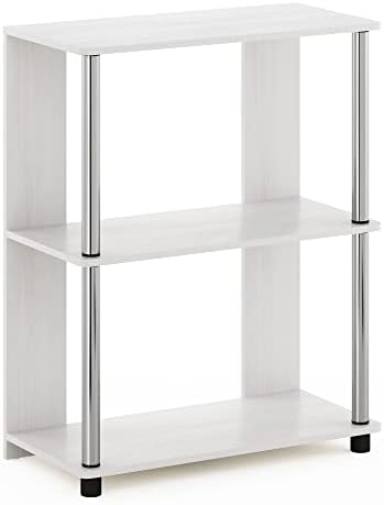 Furinno Jaya Simple Design 3-Tier Bookcase / Bookshelf / Display Rack - Image 5
