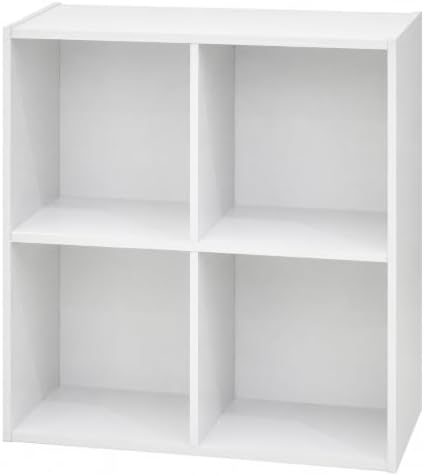 4-Cube Bookcase, Unit Shelf, Storage Organizer - Image 5
