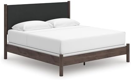 Signature Design by Ashley Symarro King Upholstered Panel Bed by Unknown