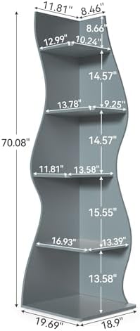 LITTLE TREE 70-Inch Corner Shelf - Image 3