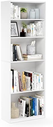 Furinno Jaya 5-Tier Book Shelf - Image 6