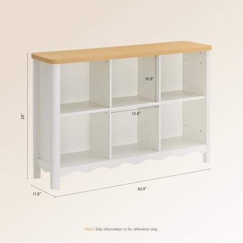 ONBRILL 6 Cube Storage Organizer Shelf, Bookshelf and Toy Storage Organizer - Image 2