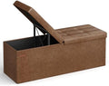 SONGMICS 43.3 Inches Folding Storage Ottoman Bench by SONGMICSbySONGMICSHOME