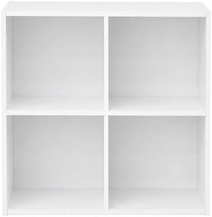 4-Cube Bookcase, Unit Shelf, Storage Organizer - Image 4