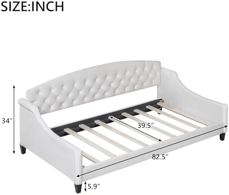 Bellemave Twin Upholstered Daybed - Image 2