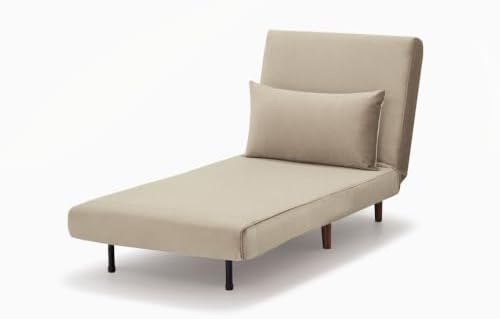 Convertible Sleeper Chair, 3 in 1 Folding Single Chair Sleep Turns into Bed - Image 4
