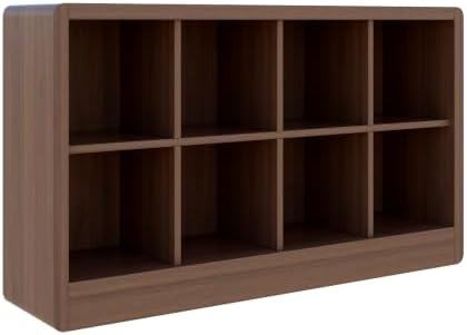 Low Cube Bookcase, 8-Cube Storage Organizer Shelf by OSCHF