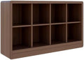 Low Cube Bookcase, 8-Cube Storage Organizer Shelf by OSCHF