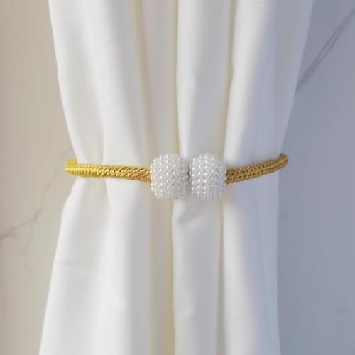 10 Pack Magnetic Curtain Tiebacks, Curtain Tiebacks Buckles Holdbacks Holders - Image 3