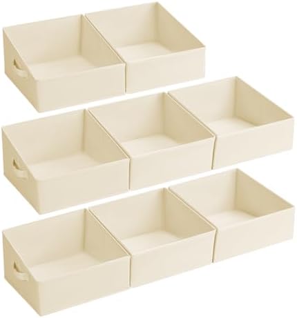 DIMJ Closet Storage Bins 8 Pack by DiMJ