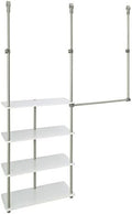 ClosetMaid® Maximizer™ Closet Accessory, Add Adjustable Storage Space, 4 Shelves by Unknown