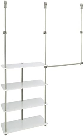 ClosetMaid® Maximizer™ Closet Accessory, Add Adjustable Storage Space, 4 Shelves by Unknown