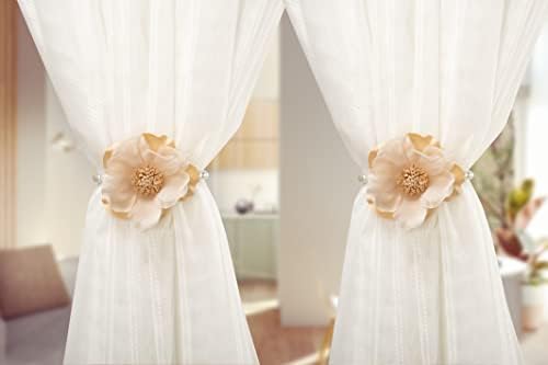 SUQ I OME Pearl Magnetic Curtain Tieback, 1 Pair - Image 3