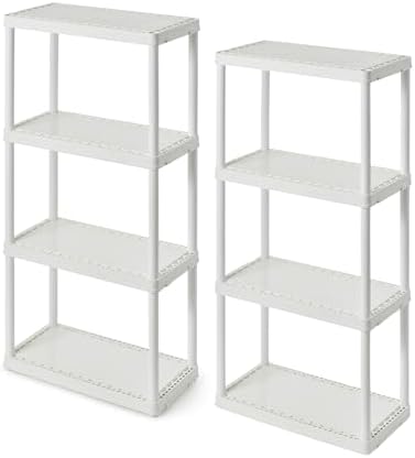 Gracious Living 4-Shelf Fixed-Height Storage by GraciousLiving