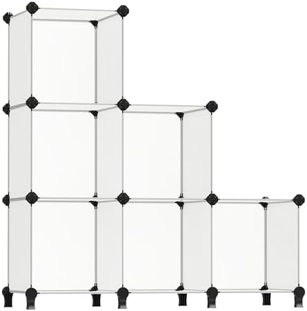 SONGMICS 6 Cube Storage Organizer, DIY Closet Shelf by SONGMICSbySONGMICSHOME