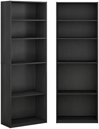 Furinno Jaya 5-Tier Book Shelf - Image 6