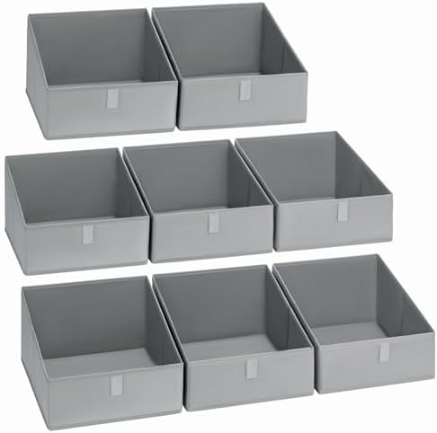 DIMJ Closet Storage Bins 8 Pack by DiMJ
