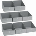 DIMJ Closet Storage Bins 8 Pack by DiMJ