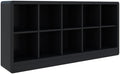 Low Cube Bookcase, 10-Cube Storage Organizer Shelf by OSCHF