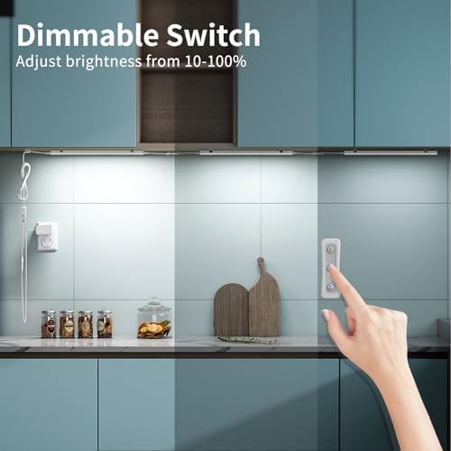 ASOKO Under Cabinet Lighting, 5000K Daylight, - Image 5