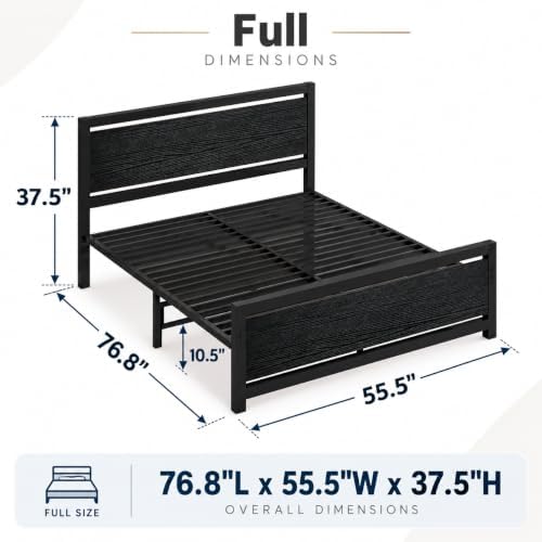 IMMERSTABLE Full Metal Bed Frame - Image 2