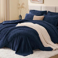 EXQ Home Waffle Comforter Set Twin Size, 2 Pieces Bed Set by EXQHomeTexitleCoLtd