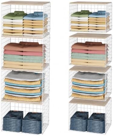 4 Widened & Heightened Closet Organizers And Storage Shelves by Cidaziya