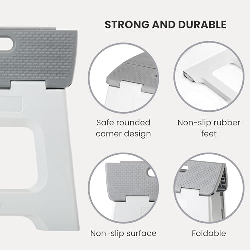 Vigar Compact Foldable Step Stool, 10-1/2-Inch - Image 4