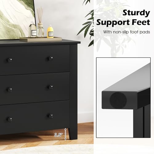 GIANTEX Small 3-Drawer Dresser for Bedroom - Image 5