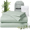 100% Bamboo Viscose & Lyocell Tencel Sheets Set Full Size by Pillcase