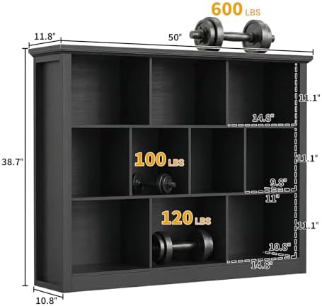 Unikito Cube Storage Shelf, Open Cube Bookshelf - Image 3
