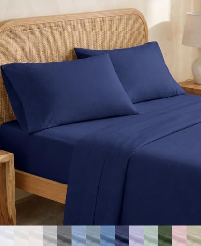 California Design Den 100% Organic Cotton XL Twin Sheet Set by CaliforniaDesignDen