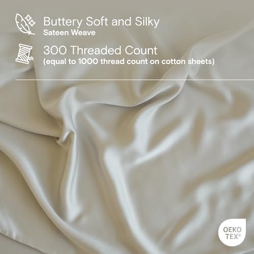 DOZ Sheet Set, 100% Viscose derived from Bamboo, Organically Grown, Buttery Soft - Image 3