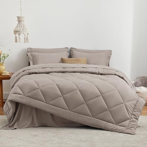 Love's cabin Twin Comforter Set, 5 Pieces Bed in a Bag - Image 2