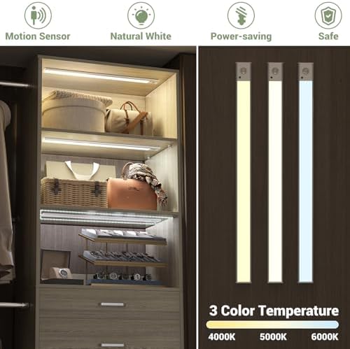 Besiost Closet System, Built in, Not Free Standing, Enclosed Storage Volume: - Image 3