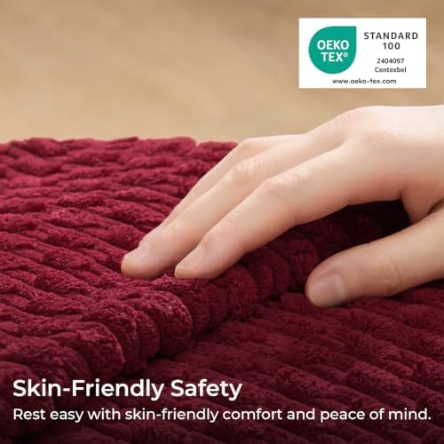 Kevin Textile Soft Corduroy 14"x36" Lumbar Pillow Cover 1 Pack - Image 2