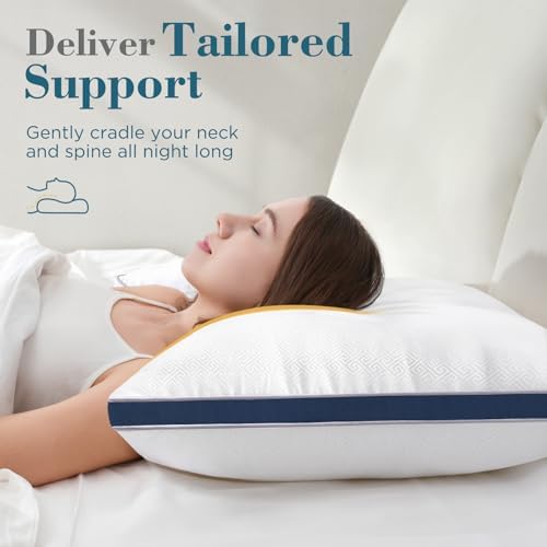 viewstar Pillows Queen Size Set of 2, Firm Support - Image 2