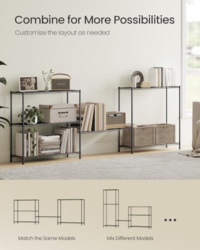 SONGMICS 3-Tier Bathroom Shelf, Storage Rack - Image 6