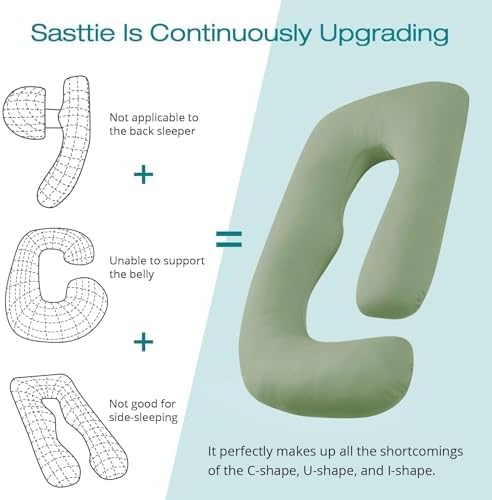 Sasttie Cooling Pregnancy Pillows - Image 4