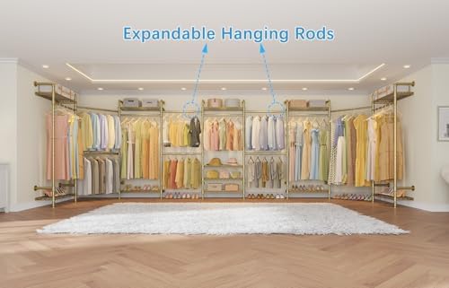 L4 L Shape Garment Rack Heavy Duty - Image 3