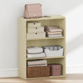 Furinno PASIR 3-Tier Closet Organizer, Open Shelf, Steam Beech by Furinno-FitsYourSpaceFitsYourBudget