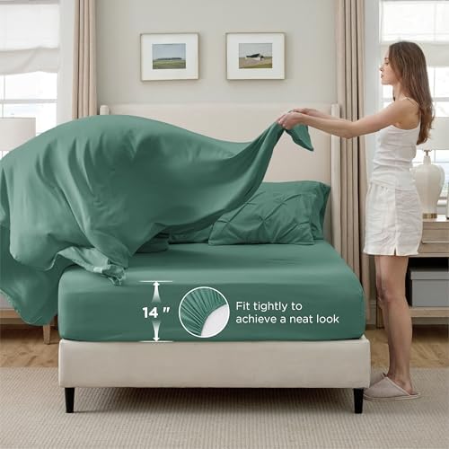 Bedsure 7-Piece Queen Comforter Set & Sheet Set - Image 5