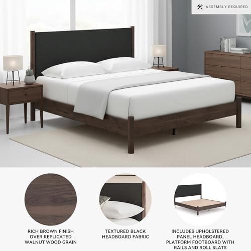 Signature Design by Ashley King Upholstered Platform Bed Frame - Image 3