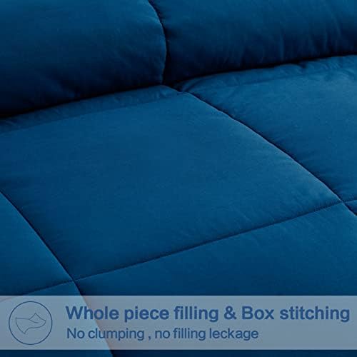 EASELAND King Size Down Alternative Comforter, 90x102 Inches - Image 3