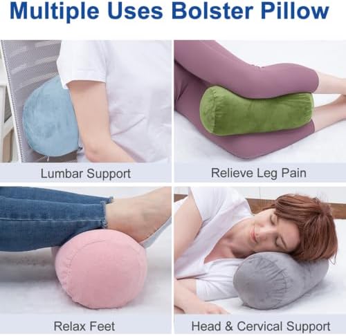 Round Cylinder Bolster Pillow - Image 4